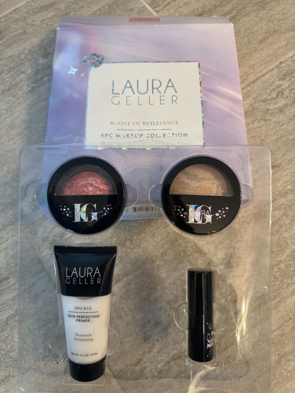 Laura Geller Boost of Brilliance 4-Pc Makeup Collection